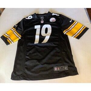 Nike On Field Pittsburgh Steelers #19 Smith-Schuster Jersey Size M